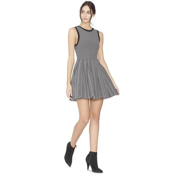 Alice + Olivia Kamilah Mini Knit Dress - Picture 1 of 6